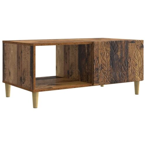 Stolić za kavu Staro drvo 90 x 50 x 40 cm Konstruirano drvo - Staro drvo Cijena