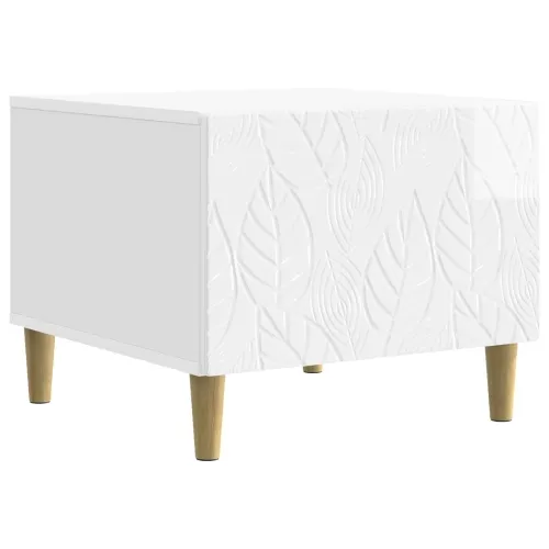 Stolić za kavu Bijela visokog sjaja 50 x 49 x 40 cm - Bijela visokog sjaja Cijena