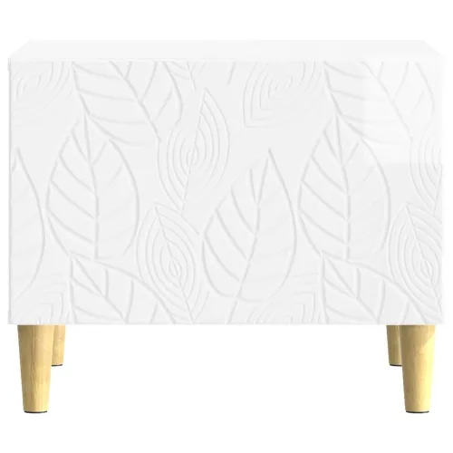 Stolić za kavu Bijela visokog sjaja 50 x 49 x 40 cm - Bijela visokog sjaja Cijena