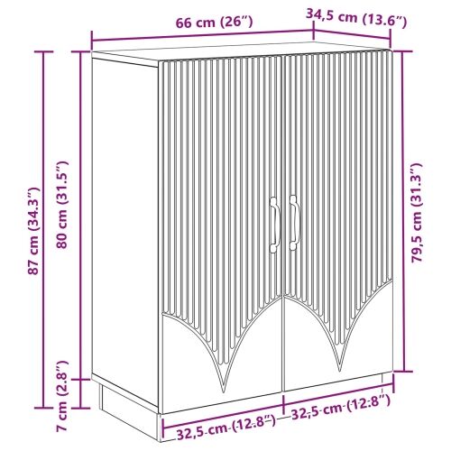 Kreveta Bijela 66 x 34,5 x 87 cm Konstruirano drvo - Bijela Cijena