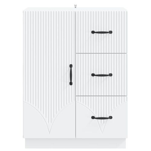 Kreveta Bijela 66 x 34,5 x 87 cm Konstruirano drvo - Bijela Cijena