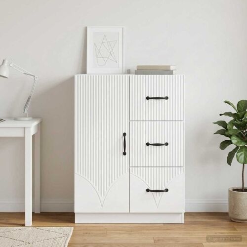 Kreveta Bijela 66 x 34,5 x 87 cm Konstruirano drvo - Bijela Cijena