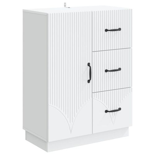Kreveta Bijela 66 x 34,5 x 87 cm Konstruirano drvo - Bijela Cijena