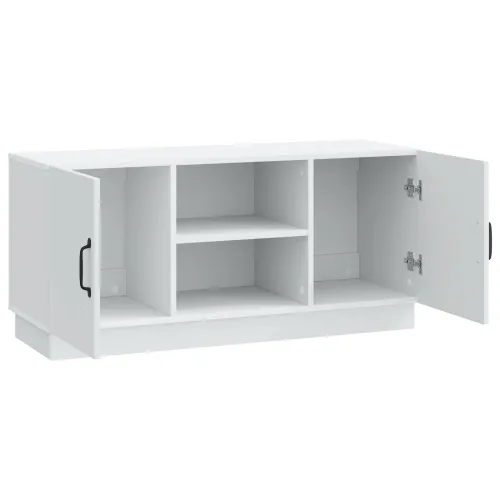 TV ormar Bijela 102 x 34,5 x 47 cm Konstruirano drvo - Bijela Cijena