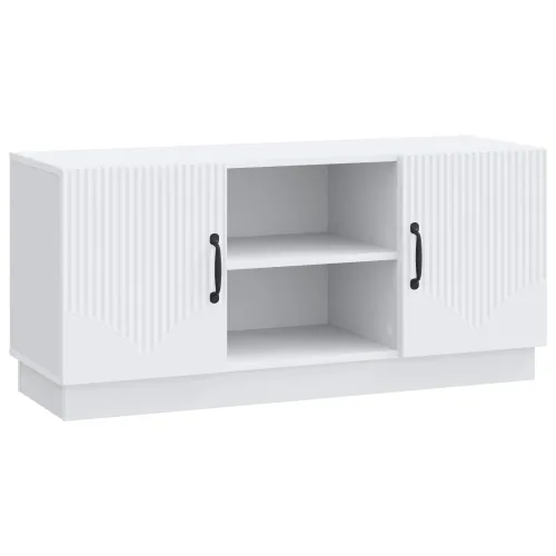 TV ormar Bijela 102 x 34,5 x 47 cm Konstruirano drvo - Bijela Cijena