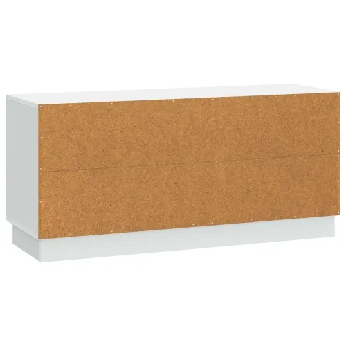 TV ormar Bijela 102 x 34,5 x 47 cm Konstruirano drvo - Bijela Cijena