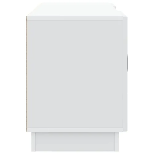 TV ormar Bijela 102 x 34,5 x 47 cm Konstruirano drvo - Bijela Cijena