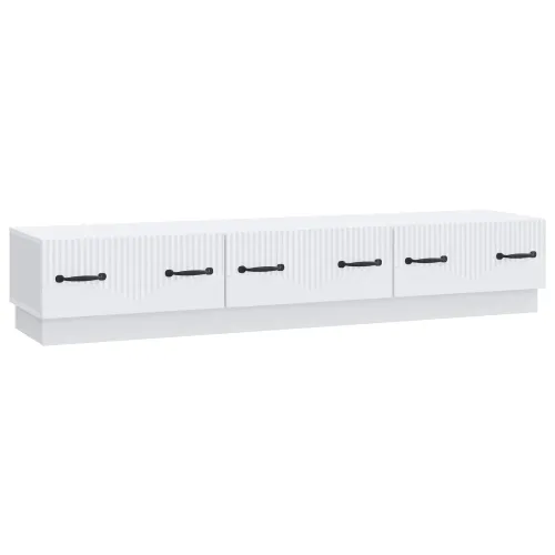 TV ormar s ladicama Bijela 147 x 34,5 x 27 cm Konstruirano drvo - Bijela Cijena