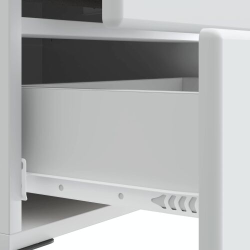 Noćni ormar Bijela 43 x 34,5 x 47,5 cm Konstruirano drvo - Bijela 1 Cijena