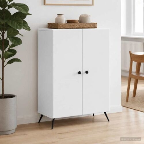 Kreveta Bijela 66 x 34,5 x 90 cm Konstruirano drvo - Bijela Cijena