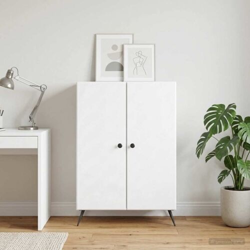 Kreveta Bijela 66 x 34,5 x 90 cm Konstruirano drvo - Bijela Cijena