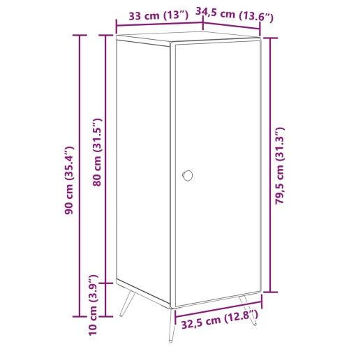 Kreveta Bijela 33 x 34,5 x 90 cm Konstruirano drvo - Bijela Cijena