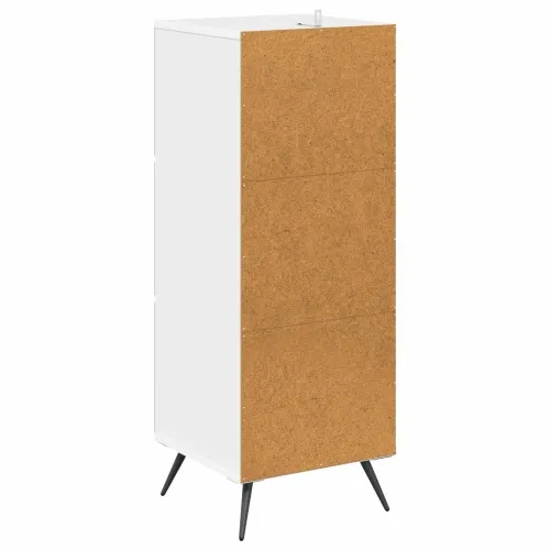 Ormar s ladicama Bijela 33 x 34,5 x 90 cm Konstruirano drvo - Bijela Cijena