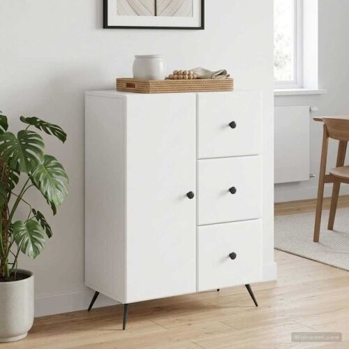 Kreveta Bijela 66 x 34,5 x 90 cm Konstruirano drvo - Bijela Cijena