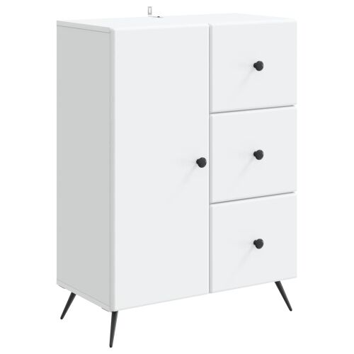 Kreveta Bijela 66 x 34,5 x 90 cm Konstruirano drvo - Bijela Cijena