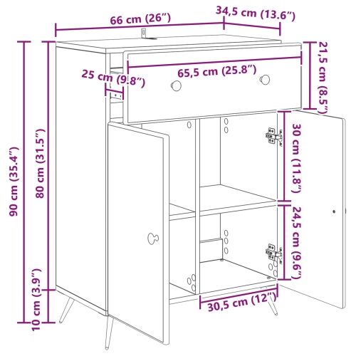 Kreveta Bijela 66 x 34,5 x 90 cm Konstruirano drvo - Bijela Cijena