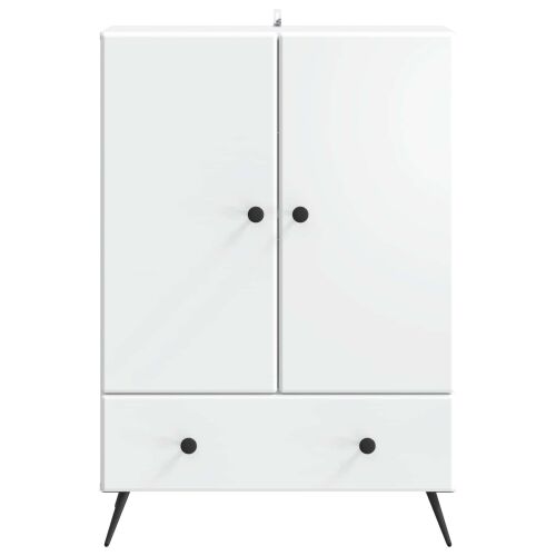 Kreveta Bijela 66 x 34,5 x 95 cm Konstruirano drvo - Bijela Cijena