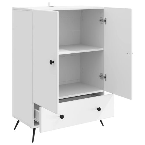 Kreveta Bijela 66 x 34,5 x 95 cm Konstruirano drvo - Bijela Cijena