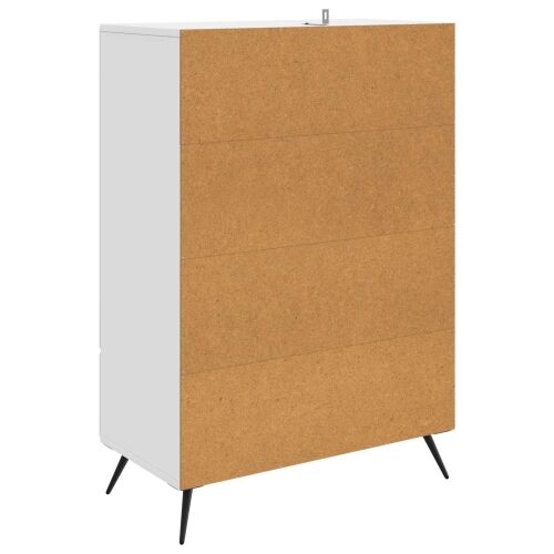 Kreveta Bijela 66 x 34,5 x 95 cm Konstruirano drvo - Bijela Cijena