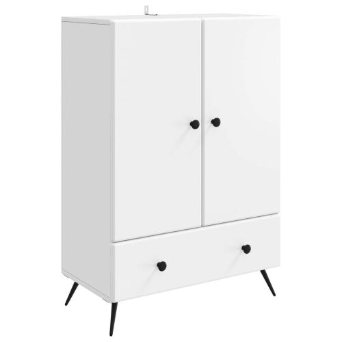 Kreveta Bijela 66 x 34,5 x 95 cm Konstruirano drvo - Bijela Cijena