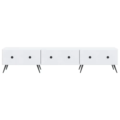 TV ormar s ladicama Bijela 147 x 34,5 x 30 cm Konstruirano drvo - Bijela Cijena