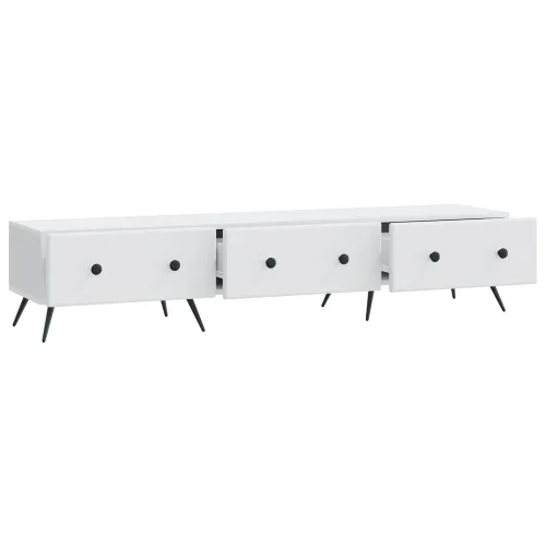 TV ormar s ladicama Bijela 147 x 34,5 x 30 cm Konstruirano drvo - Bijela Cijena