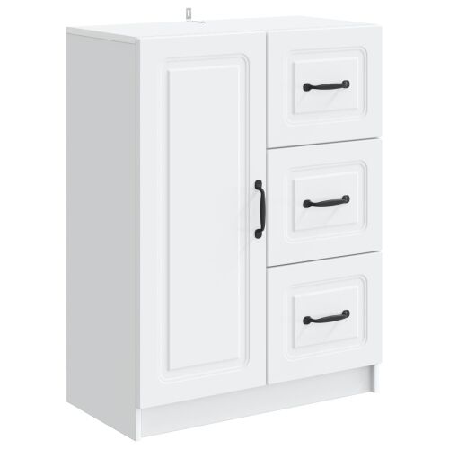 Kreveta Bijela 66 x 34,5 x 87 cm Konstruirano drvo - Bijela Cijena