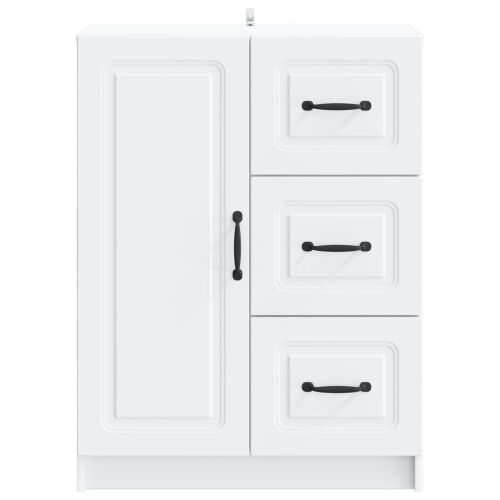 Kreveta Bijela 66 x 34,5 x 87 cm Konstruirano drvo - Bijela Cijena