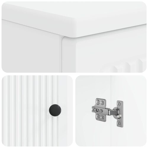Kupaonski ormarić za sudoper UTRECHT Bijela 59,5 x 31,5 x 59 cm - Bijela Cijena