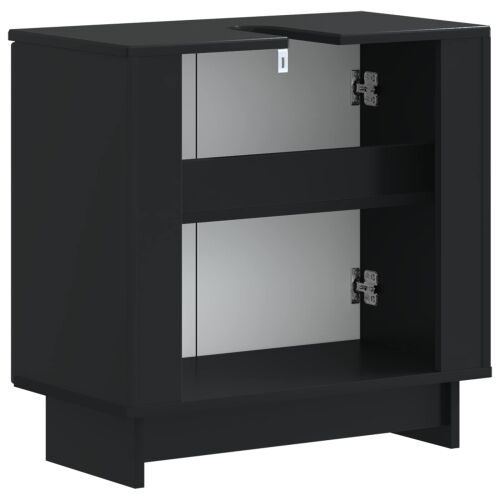 Kupaonski ormarić za sudoper EDE Crna 59,5 x 31,5 x 59 cm - Crna Cijena