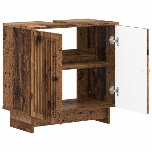 Kupaonski ormarić za sudoper EDE Staro drvo 59,5 x 31,5 x 59 cm - Staro drvo Cijena