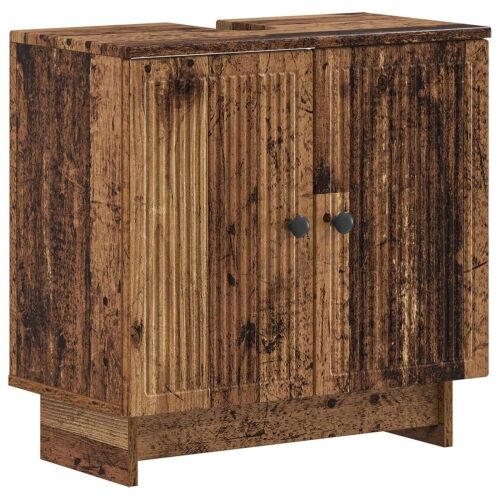 Kupaonski ormarić za sudoper EDE Staro drvo 59,5 x 31,5 x 59 cm - Staro drvo Cijena