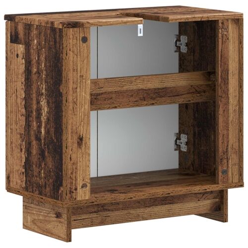 Kupaonski ormarić za sudoper EDE Staro drvo 59,5 x 31,5 x 59 cm - Staro drvo Cijena