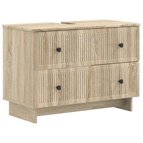 Kupaonski ormarić za sudoper EDE Hrast sonoma 82 x 41 x 59 cm - Hrast sonoma Cijena