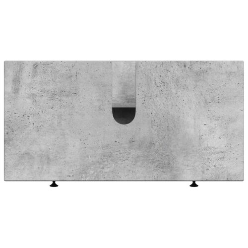 Kupaonski ormarić za sudoper EDE Betonska siva 82 x 41 x 59 cm - Betonska siva Cijena