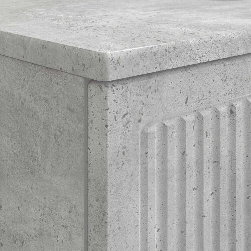 Kupaonski ormarić za sudoper EDE Betonska siva 82 x 41 x 59 cm - Betonska siva Cijena
