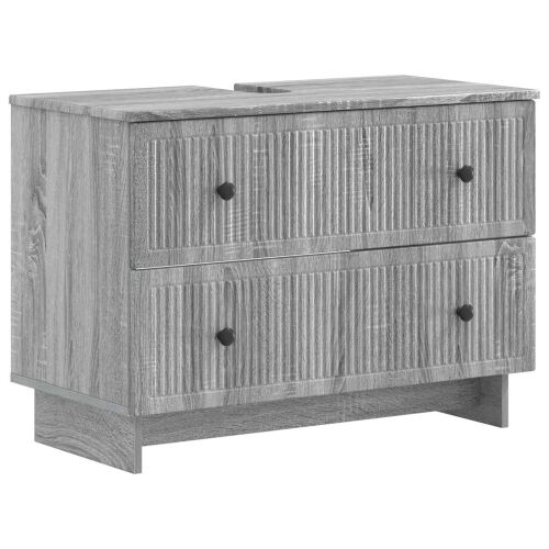 Kupaonski ormarić za sudoper EDE Siva Sonoma 82 x 41 x 59 cm - Siva Sonoma Cijena