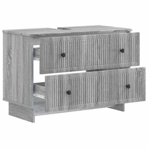 Kupaonski ormarić za sudoper EDE Siva Sonoma 82 x 41 x 59 cm - Siva Sonoma Cijena
