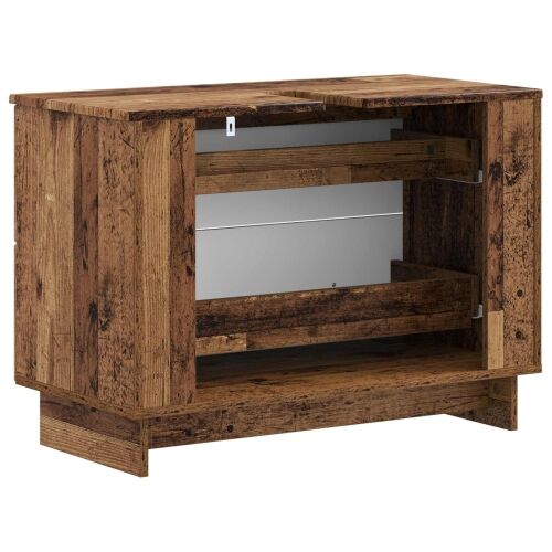 Kupaonski ormarić za sudoper EDE Staro drvo 82 x 41 x 59 cm - Staro drvo Cijena