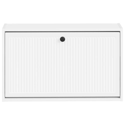 Ormar za cipele na zidu EDE 71 x 17 x 43 cm Konstruirano drvo - Bijela Cijena