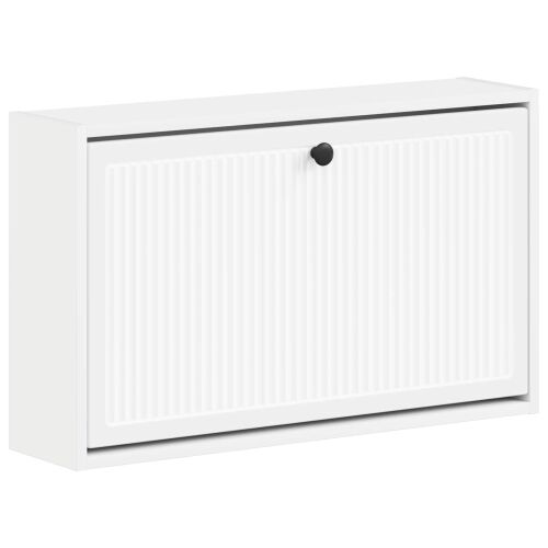 Ormar za cipele na zidu EDE 71 x 17 x 43 cm Konstruirano drvo - Bijela Cijena