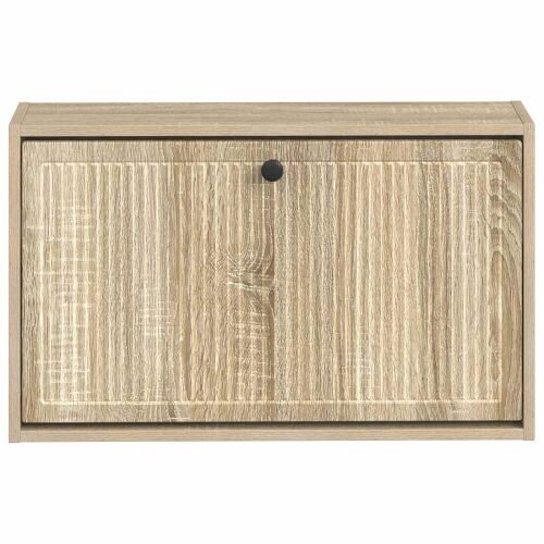Ormar za cipele na zidu EDE 71 x 17 x 43 cm Konstruirano drvo - Hrast sonoma Cijena