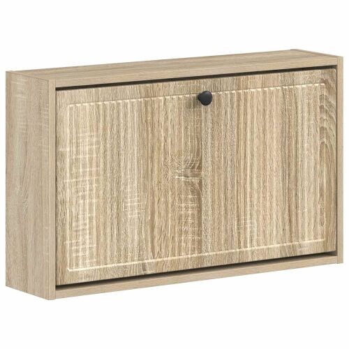Ormar za cipele na zidu EDE 71 x 17 x 43 cm Konstruirano drvo - Hrast sonoma Cijena