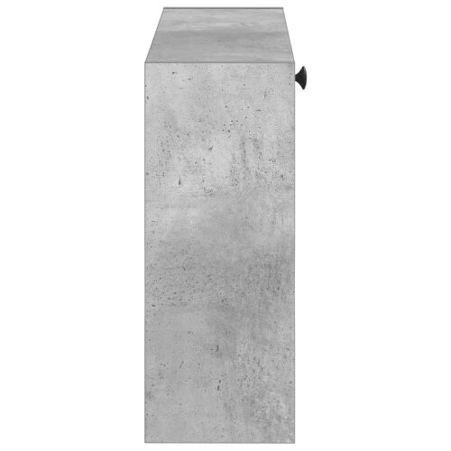 Ormar za cipele na zidu EDE 71 x 17 x 43 cm Konstruirano drvo - Betonska siva Cijena