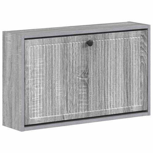 Ormar za cipele na zidu EDE 71 x 17 x 43 cm Konstruirano drvo - Siva Sonoma Cijena