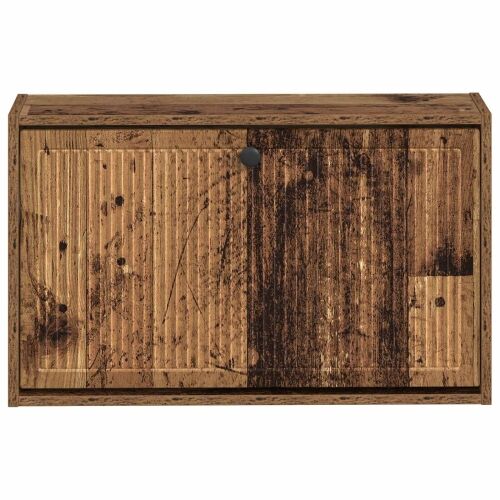 Ormar za cipele na zidu EDE 71 x 17 x 43 cm Konstruirano drvo - Staro drvo Cijena