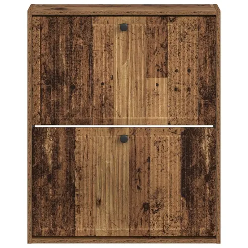 Ormar za cipele na zidu EDE 71 x 17 x 86 cm Konstruirano drvo - Staro drvo Cijena