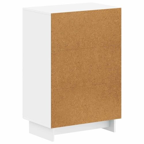 Ormar za cipele EDE 59,5 x 39,5 x 90 cm Konstruirano drvo - Bijela Cijena