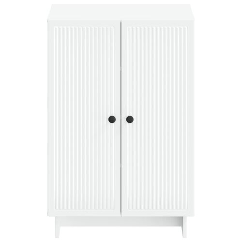 Ormar za cipele EDE 59,5 x 39,5 x 90 cm Konstruirano drvo - Bijela Cijena