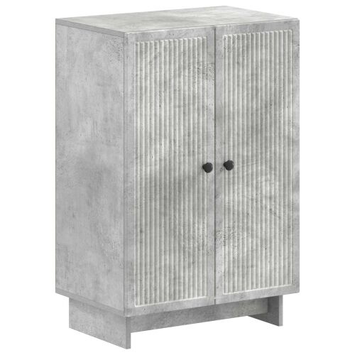 Ormar za cipele EDE 59,5 x 39,5 x 90 cm Konstruirano drvo - Betonska siva Cijena